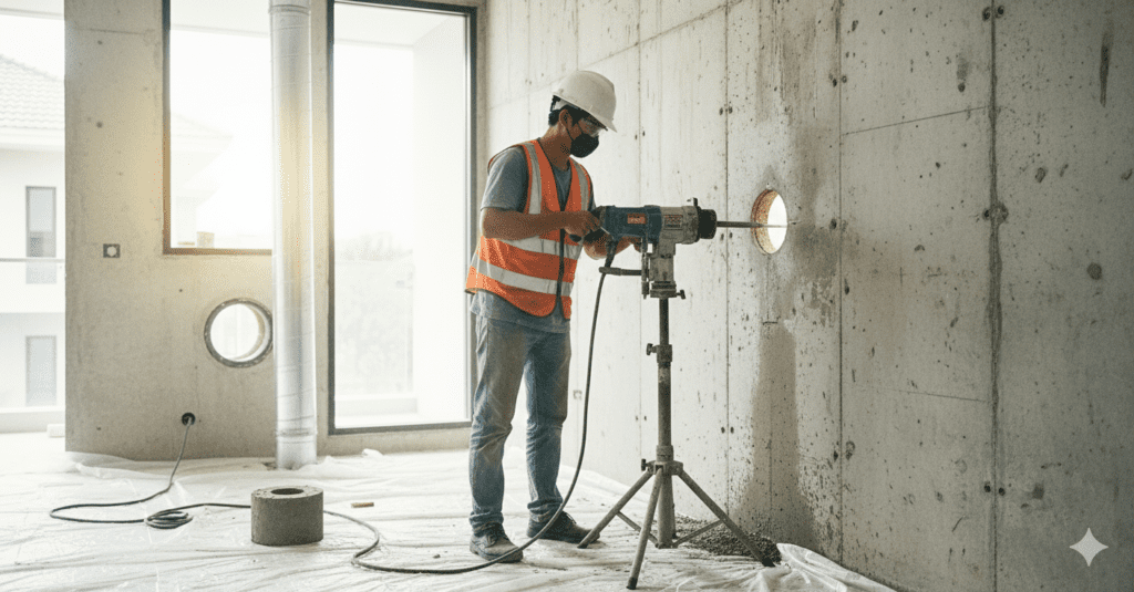 Jasa coring beton Tangerang