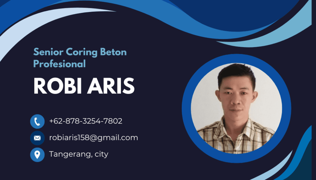 Robi Aris : founder hanan coring mandiri