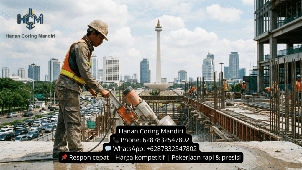 Jasa coring beton Jakarta
